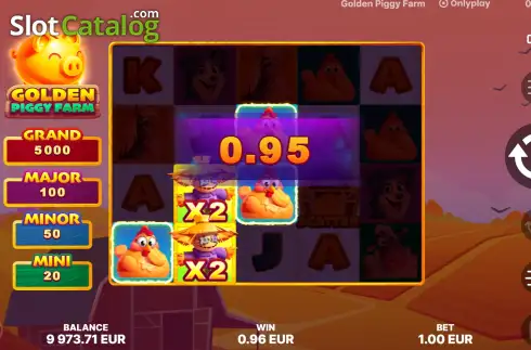 Οθόνη9. Golden Piggy Farm Κουλοχέρης