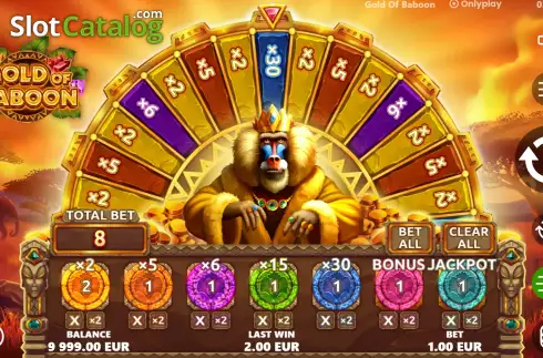 Οθόνη6. Gold of Baboon Κουλοχέρης