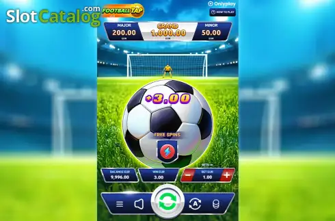 Οθόνη3. Football Tap Κουλοχέρης
