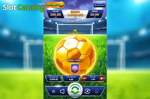 Οθόνη5. Football Tap Κουλοχέρης