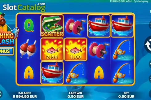 Οθόνη2. Fishing Splash Κουλοχέρης