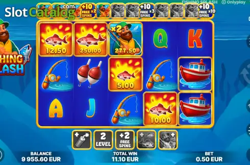 Οθόνη3. Fishing Splash Κουλοχέρης
