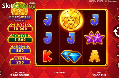 Οθόνη2. Lucky Joker: Hold and Win Κουλοχέρης