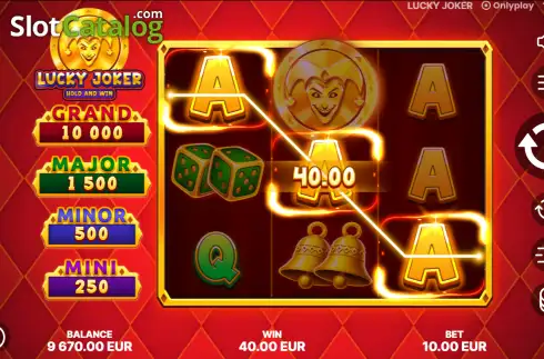 Οθόνη3. Lucky Joker: Hold and Win Κουλοχέρης