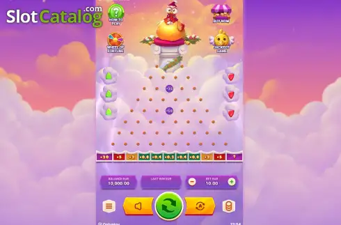 Οθόνη2. Chicken Plinko Κουλοχέρης