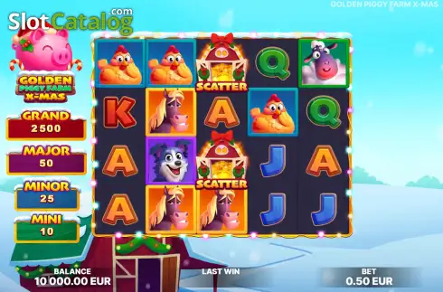 Οθόνη2. Golden Piggy Farm X-Mas Κουλοχέρης 