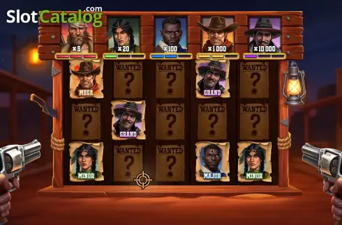 Οθόνη3. Wild West Jackpot Κουλοχέρης