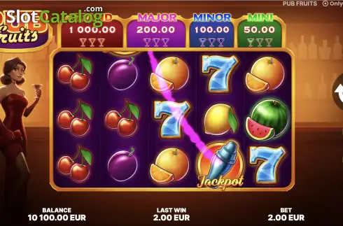 Οθόνη3. Pub Fruits Κουλοχέρης