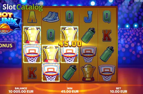 Οθόνη3. Hot Dunk Κουλοχέρης
