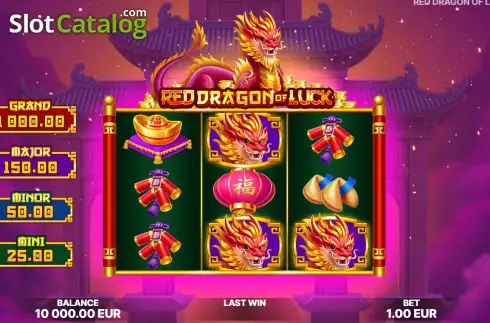 Οθόνη2. Red Dragon of Luck Κουλοχέρης