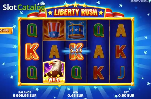 Οθόνη3. Liberty Rush Κουλοχέρης