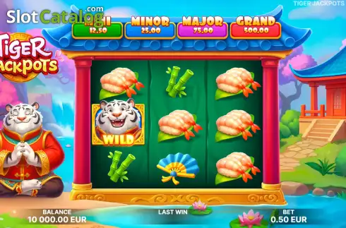 Οθόνη2. Tiger Jackpots Κουλοχέρης 