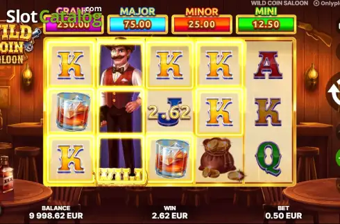 Οθόνη3. Wild Coin Saloon Κουλοχέρης