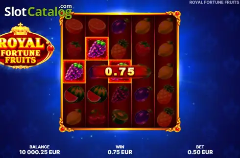Οθόνη2. Royal Fortune Fruits Κουλοχέρης