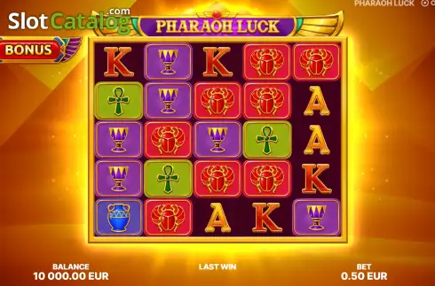 Οθόνη2. Pharaoh Luck Κουλοχέρης