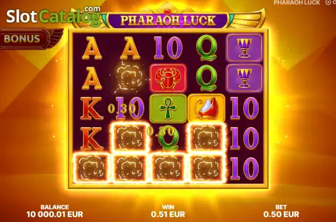 Οθόνη3. Pharaoh Luck Κουλοχέρης