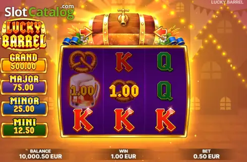 Οθόνη3. Lucky Barrel Κουλοχέρης
