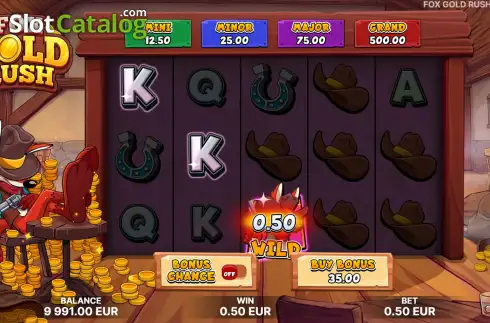 Οθόνη3. Fox Gold Rush Κουλοχέρης 