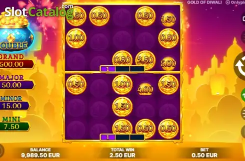 Οθόνη4. Gold of Diwali: Hold & Win Κουλοχέρης