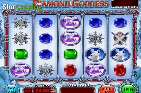Οθόνη4. Diamond Goddess Κουλοχέρης