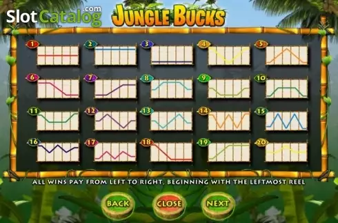 Οθόνη3. Jungle Bucks Κουλοχέρης