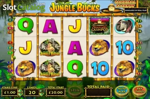 Οθόνη4. Jungle Bucks Κουλοχέρης