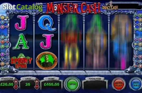 Οθόνη5. Monster Cash Κουλοχέρης