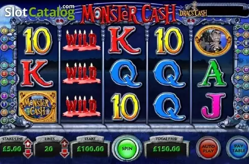 Οθόνη6. Monster Cash Κουλοχέρης