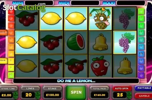 Οθόνη6. Astro Fruits Κουλοχέρης