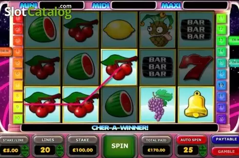 Οθόνη7. Astro Fruits Κουλοχέρης
