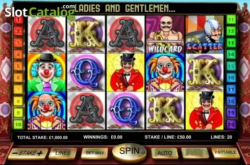 Οθόνη3. Big Top Extravaganza Κουλοχέρης