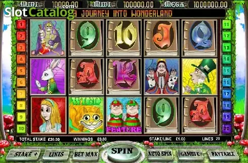 Alice in Wonderland (OpenBet) Λογότυπο Alice in Wonderland (OpenBet) Λογότυπο