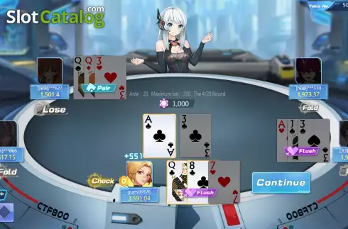 Οθόνη8. 3+2 Three Cards Κουλοχέρης