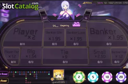 Οθόνη3. Baccarat KX Κουλοχέρης