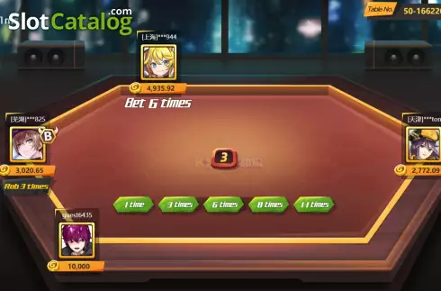 Οθόνη5. Crazy Six Cards Bull Κουλοχέρης