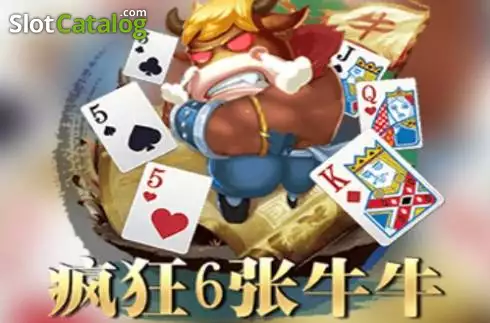 Crazy Six Cards Bull KX Λογότυπο Crazy Six Cards Bull KX Λογότυπο