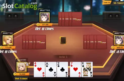 Οθόνη3. Crazy Six Cards Bull KX Κουλοχέρης