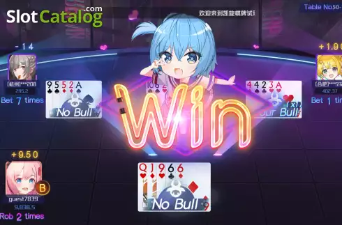 Οθόνη5. Four Cards Bull Κουλοχέρης