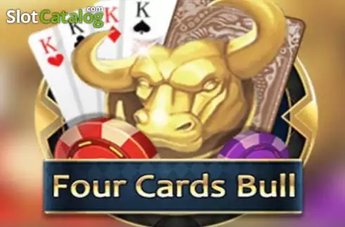 Four Cards Bull V8 Λογότυπο Four Cards Bull V8 Λογότυπο