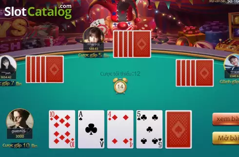 Οθόνη4. Four Cards Bull V8 Κουλοχέρης