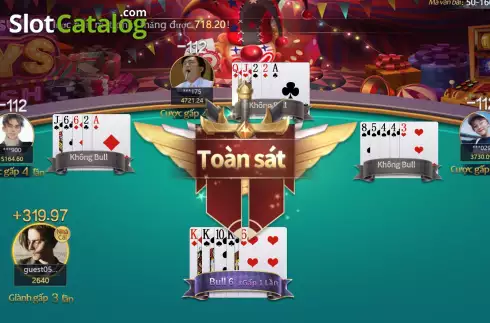 Οθόνη5. Four Cards Bull V8 Κουλοχέρης
