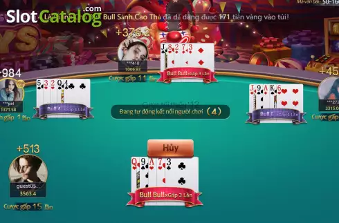 Οθόνη6. Four Cards Bull V8 Κουλοχέρης