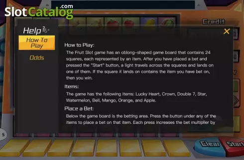 Οθόνη6. Fruit Slot KX Κουλοχέρης