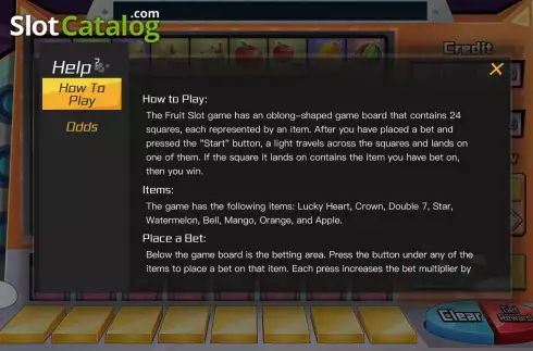 Οθόνη5. Fruit Slot V8 Κουλοχέρης