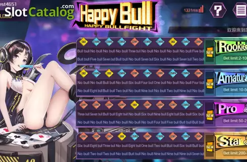 Οθόνη2. Happy Bull Κουλοχέρης