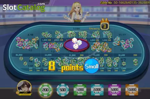 Οθόνη3. Hundred Sic Bo KX Κουλοχέρης