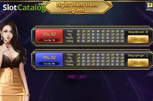 Οθόνη2. Hundreds person of Bull V8 Κουλοχέρης