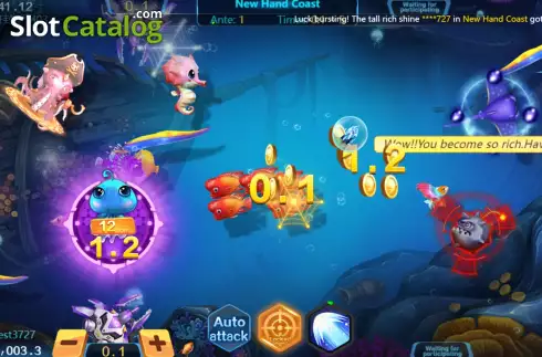 Οθόνη5. Jackpot Fishing (Openbox Gaming) Κουλοχέρης