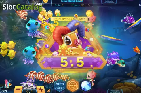 Οθόνη6. Jackpot Fishing (Openbox Gaming) Κουλοχέρης