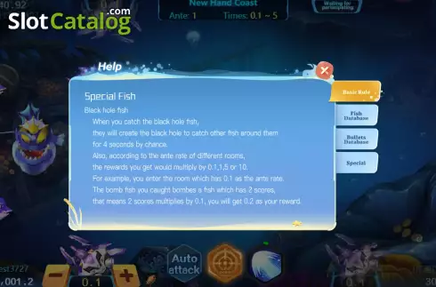 Οθόνη8. Jackpot Fishing (Openbox Gaming) Κουλοχέρης